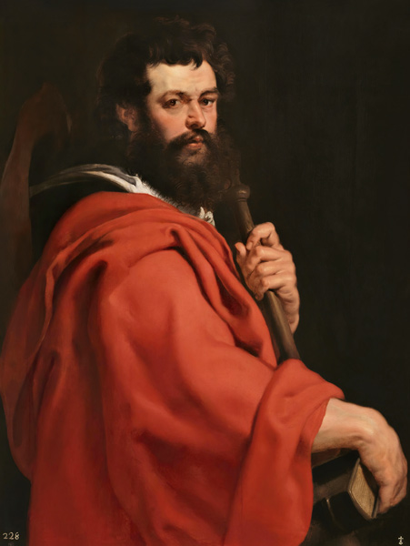 St. James the Apostle, c.1612-13 (oil on panel) from Peter Paul Rubens