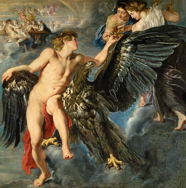 The Kidnapping of Ganymede from Peter Paul Rubens