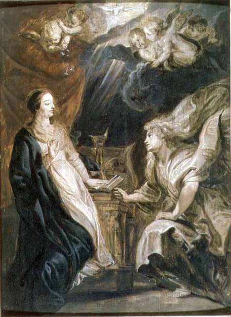 The Annunciation from Peter Paul Rubens