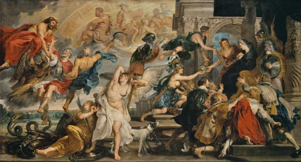 Apotheose Heinrichs IV. from Peter Paul Rubens