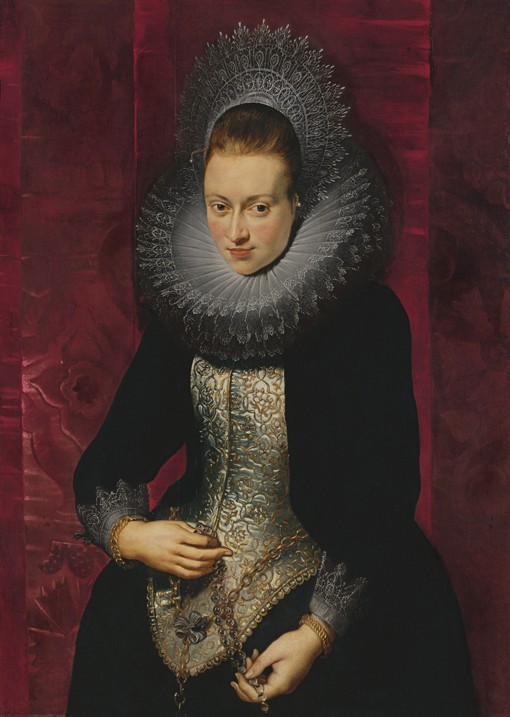 Portrait of a young Woman with a Rosary from Peter Paul Rubens