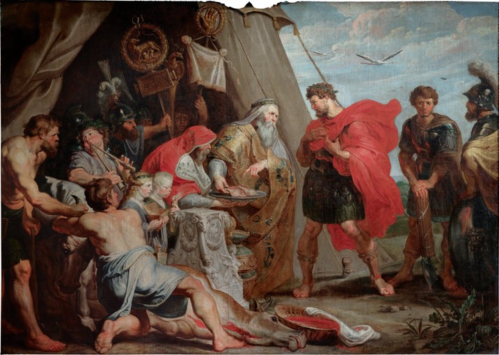 The Interpretation of the Victim from Peter Paul Rubens