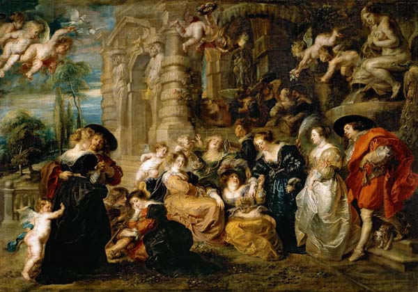 Der Liebesgarten from Peter Paul Rubens