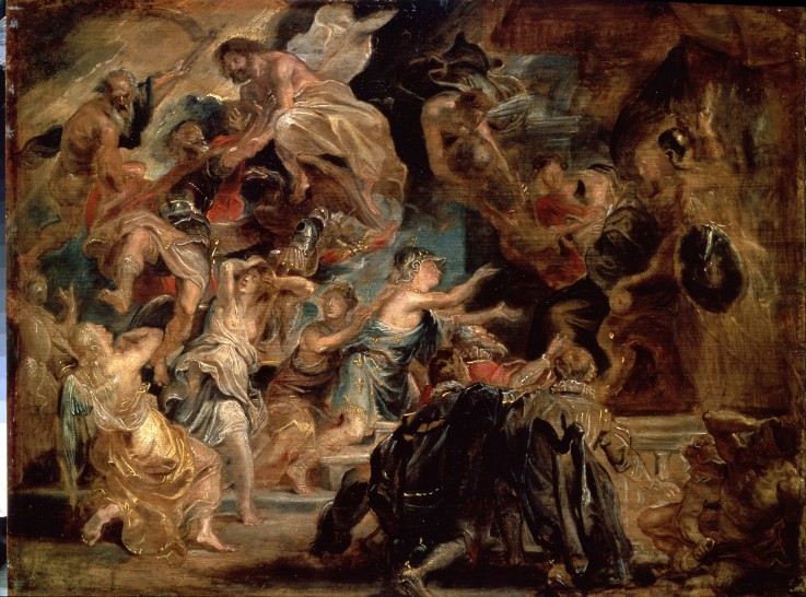 The Death of Henry IV and the Proclamation of the Regency from Peter Paul Rubens