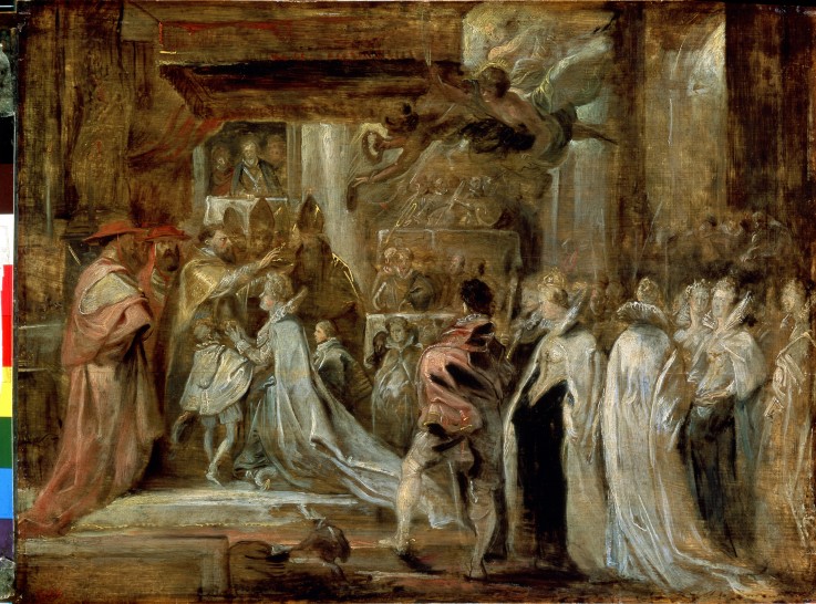 The Coronation of Marie de' Medici from Peter Paul Rubens