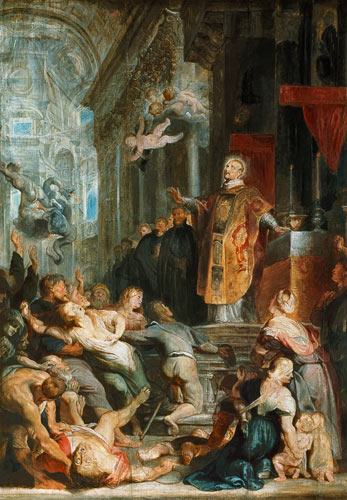 Die Wunder des hl. Ignatius von Loyola. from Peter Paul Rubens