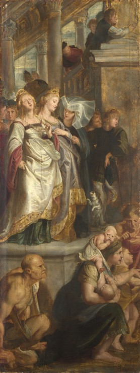 Three Female Witnesses. Sketch for High Altarpiece, St Bavo, Ghent from Peter Paul Rubens