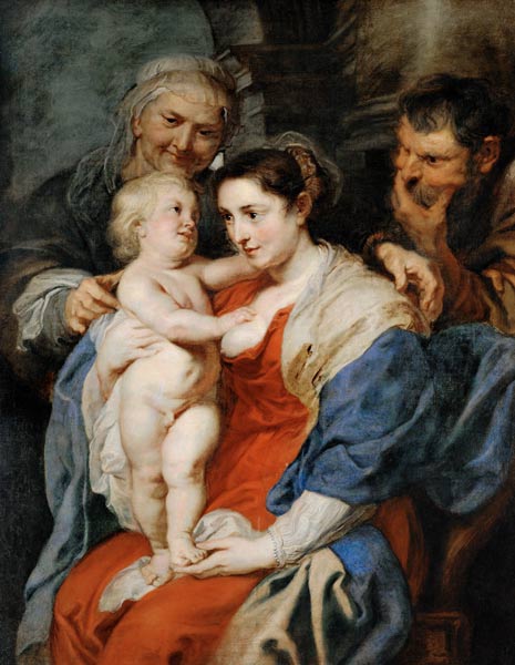 The Holy Family with Saint Anne from Peter Paul Rubens