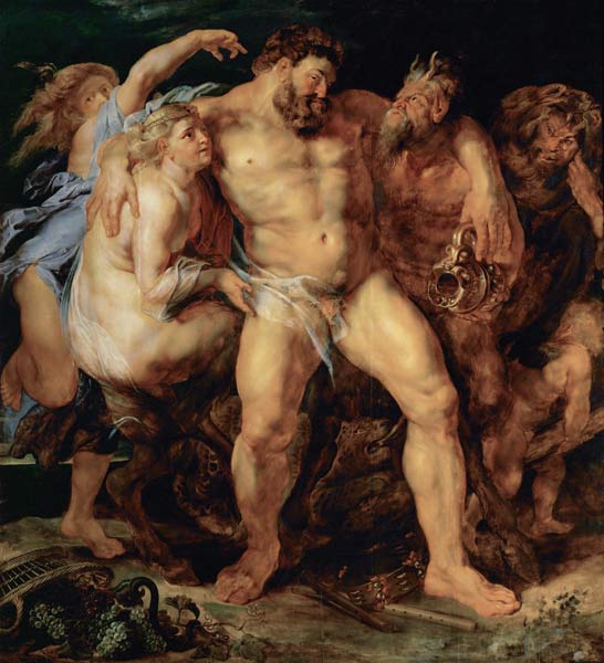 P. P. Rubens / The drunken Hercules from Peter Paul Rubens