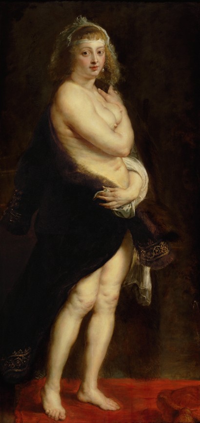 Portrait of Hélène Fourment from Peter Paul Rubens