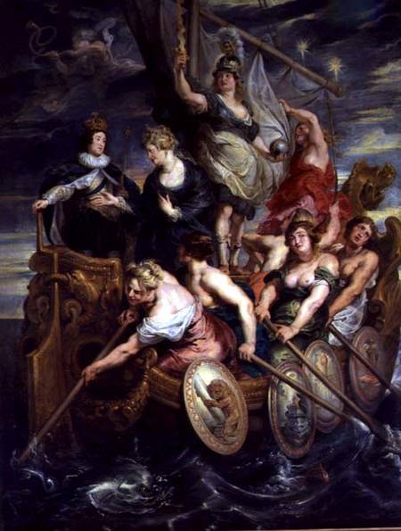 The Majority of Louis XIII (1601-43) 20th October 1614 from Peter Paul Rubens