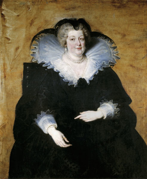 Portrait of Marie de Médici (1575-1642) from Peter Paul Rubens
