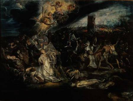 The Martyrdom of St. Ursula and the ten thousand virgins from Peter Paul Rubens