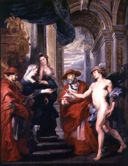 The Medici Cycle: The Treaty of Angouleme from Peter Paul Rubens