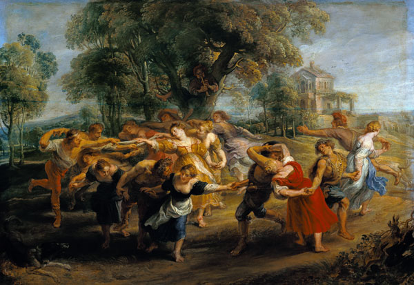 Bäuerlicher Tanz. from Peter Paul Rubens