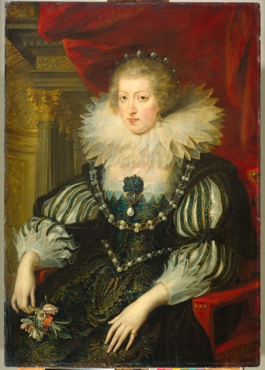 Portrait of Anne of Austria, Queen of France and Navarre (1601-1666) from Peter Paul Rubens