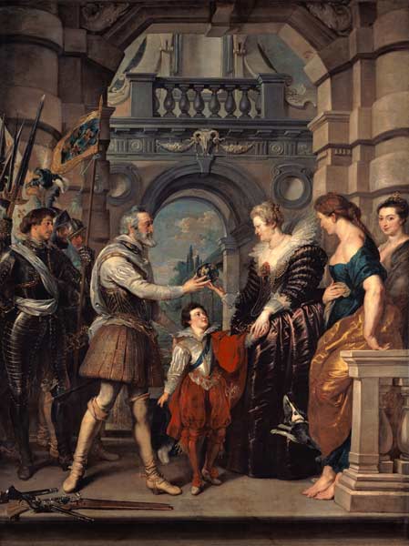 Medici-Zyklus: Die Übergabe der Regentschaft, 20.03.1610 from Peter Paul Rubens