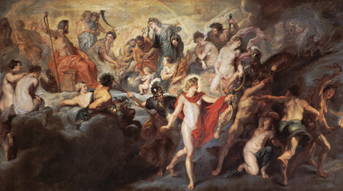 Medici-Zyklus:Die Herrschaft der Königin (oder: Der Rat der Götter) from Peter Paul Rubens