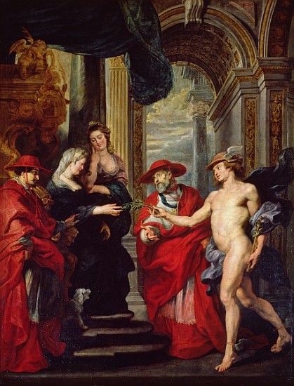 The Medici Cycle: The Treaty of Angouleme 30 April 1619, 1621-5 from Peter Paul Rubens