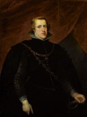 Portrait of King Philip IV of Spain, of the Spanish Netherlands and King of Portugal