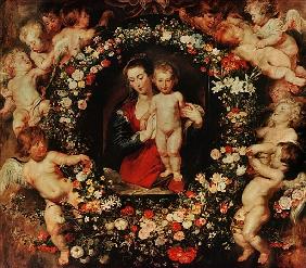 Virgin with a Garland of Flowers, c.1618-20