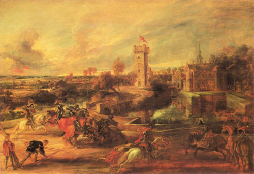 Turnier beim Wassergraben from Peter Paul Rubens