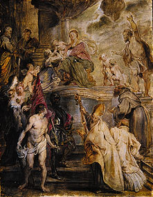 Die Verlobung der hl. Katharina from Peter Paul Rubens