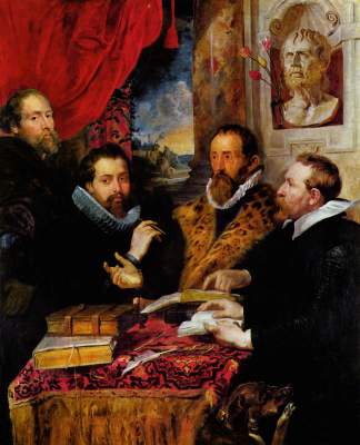 Die vier Philosophen from Peter Paul Rubens