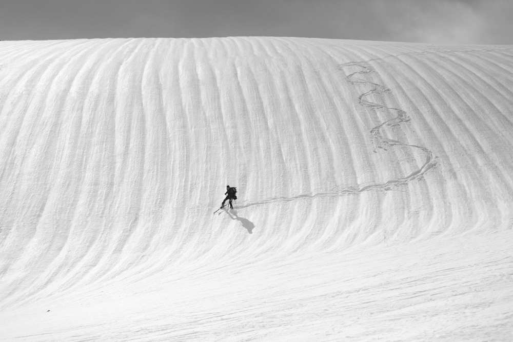 Snow wave surfing from Peter Svoboda