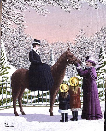 Lady on Horseback  from Peter  Szumowski