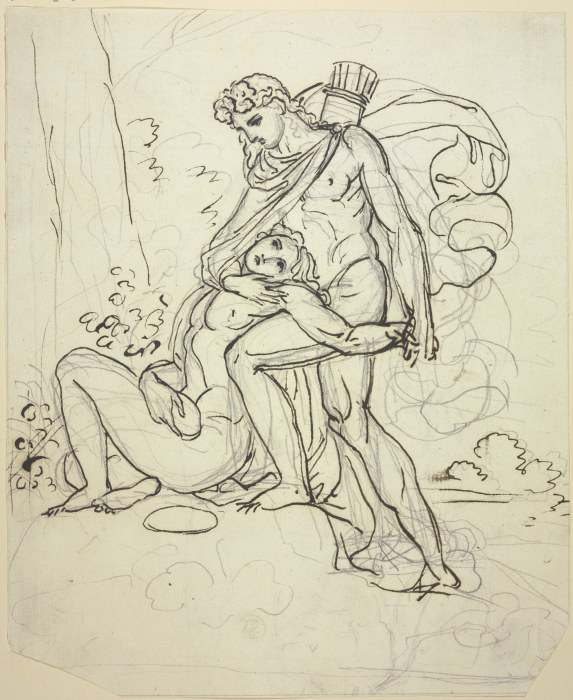Apollo mit dem sterbenden Hyakinthos from Peter von Cornelius