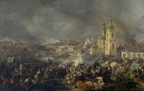 The Battle of Vyazma on November 3, 1812