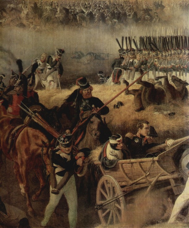 The Battle of Borodino on August 26, 1812 (Detail) from Peter von Hess