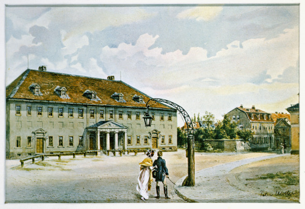 Weimar, Hoftheater from Peter Woltze