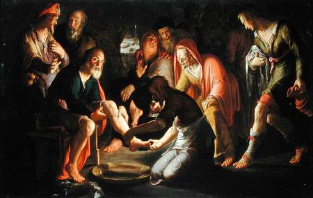Christ Washing the Disciples' Feet from Peter Wtewael