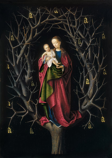 The Virgin of the dry Tree from Petrus Christus