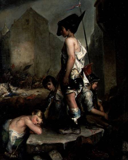 The Little Patriots from Philippe Auguste Jeanron