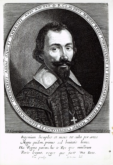 A portrait of Claude Maugis, advisor to Marie de Medici from Philippe de Champaigne