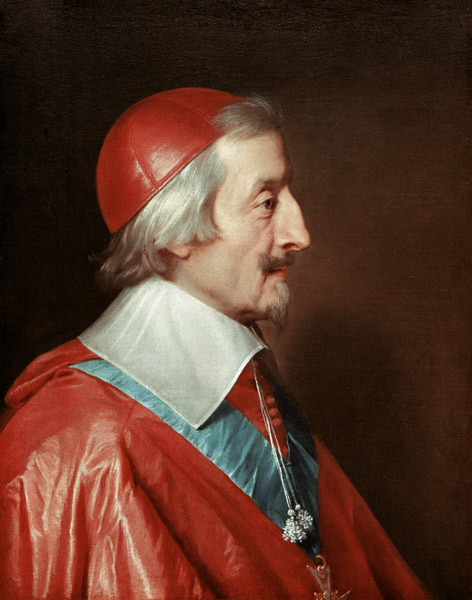 Cardinal Richelieu / Champaigne painting from Philippe de Champaigne