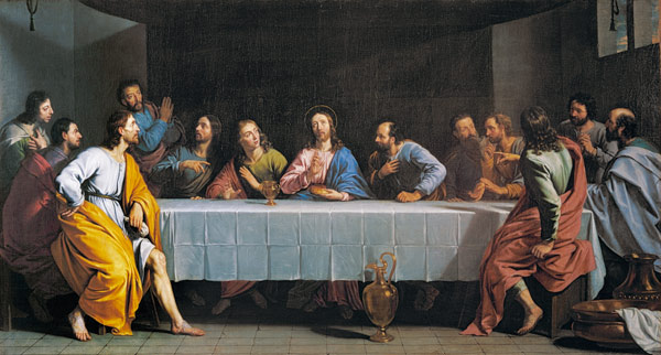 The Last Supper, called 'The Little Last Supper' from Philippe de Champaigne
