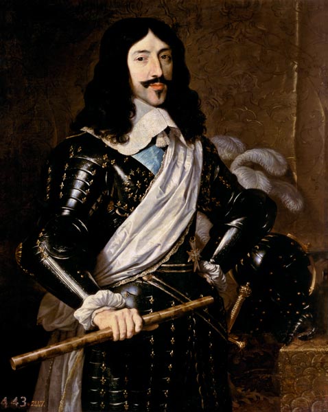 Louis XIII (1601-43) from Philippe de Champaigne