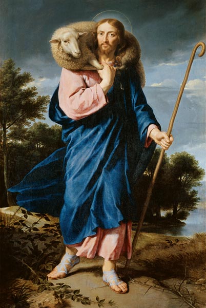 The Good Shepherd from Philippe de Champaigne