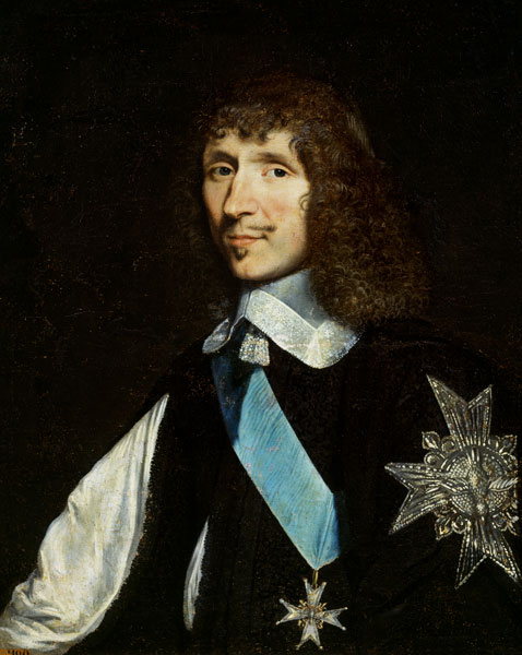 Leon Bouthilier (1608-52) Comte de Chavigny from Philippe de Champaigne