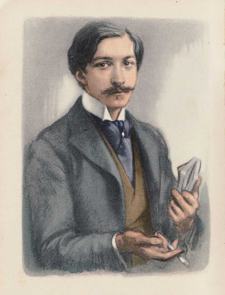 Porträt von Pierre Louÿs (1870-1925) from Philippe Swyncop