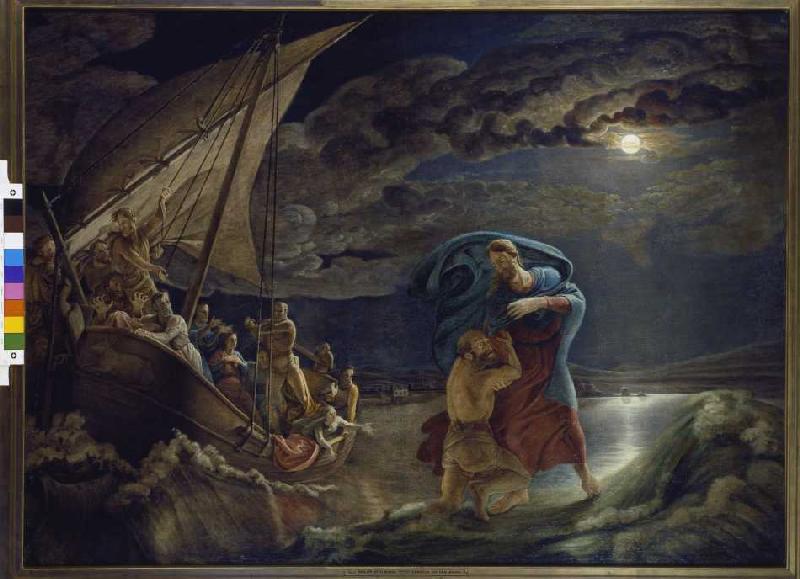 Christus auf dem Meer from Phillip Otto Runge