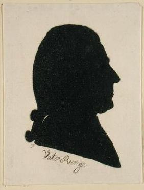 Daniel Nicolaus Runge (Father Runge), 1789 (Indian ink on paper)