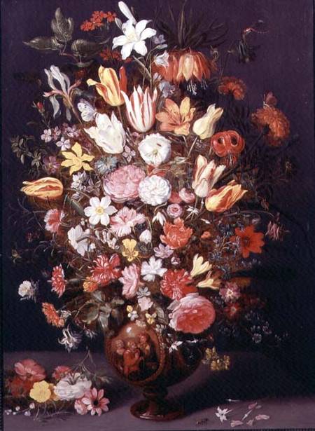Flowers in a vase from Phillipe de Marlier