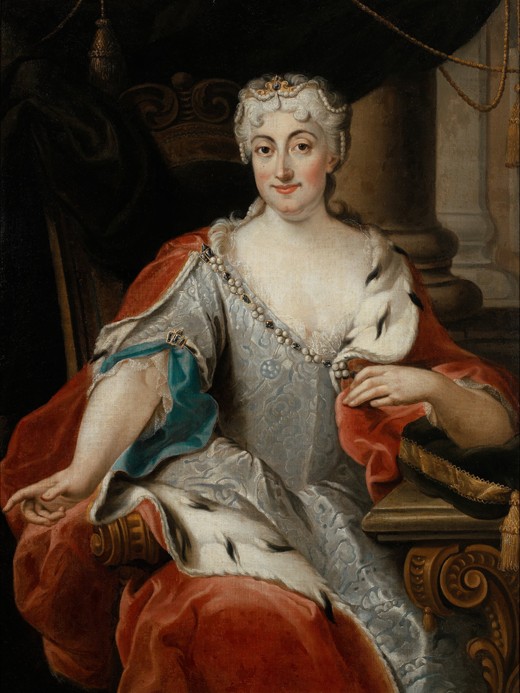 Portrait of Maria Clementina Sobieska (1702-1735) from Pier Leone Ghezzi