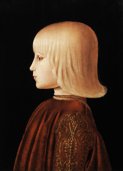 Piero della Francesco / Portrait of Boy from Piero della Francesca