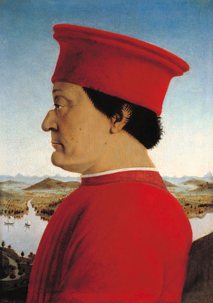 Federico da Montefeltro from Piero della Francesca